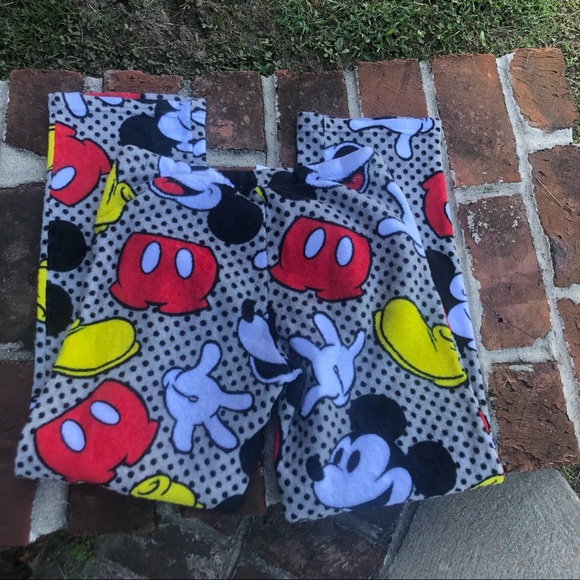 Disney Mickey Mouse pajama bottoms size small - Picture 3 of 4
